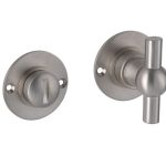 WC-Sluiting 5-8 mm Chemin de Fer 40mm mat nikkel ongelakt