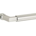 Deurklink Bauhaus glans nikkel