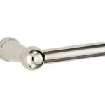 Deurklink Chemin de Fer 100mm glans nikkel