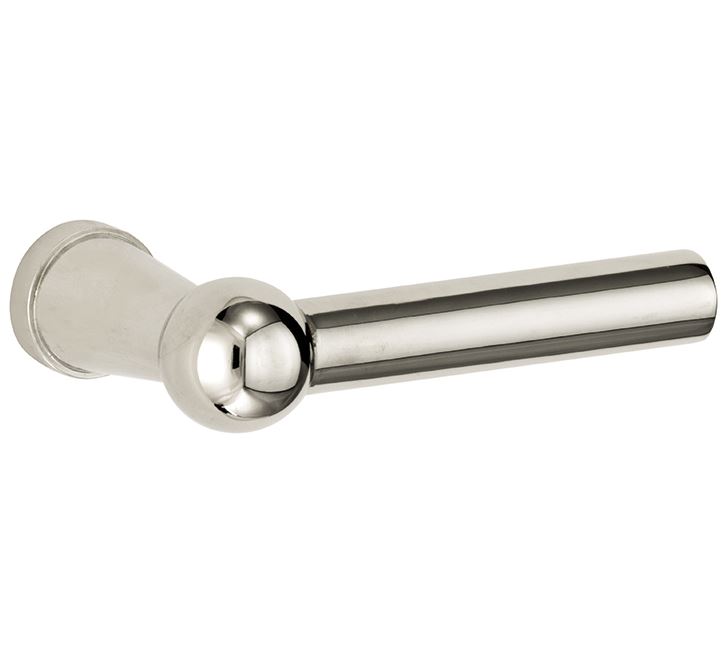 Deurklink Chemin de Fer 85mm glans nikkel