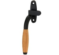 Raamboom Met Sluitplaat Links Ton teak mat zwart