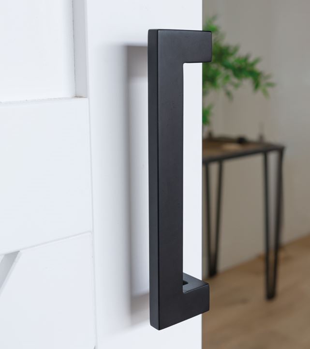 Deurgreep Aerina enkel 250mm mat zwart - Afbeelding 8