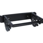 Toiletrolhouder klassiek ijzer zwart