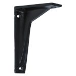 Plankdrager 147x130 mm ijzer zwart