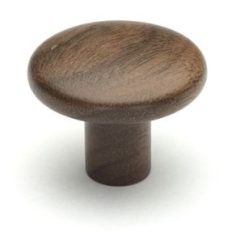 Meubelknop Odense Ø32mm walnoot