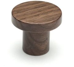Meubelknop Stockholm Ø33mm walnoot