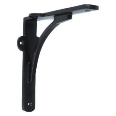 Plankdrager 148x148 mm ijzer zwart