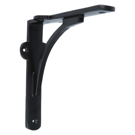 Plankdrager 148x148 mm ijzer zwart