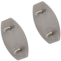 Secucare Wandbeugel lijmbevestiging rvs 2 stuks