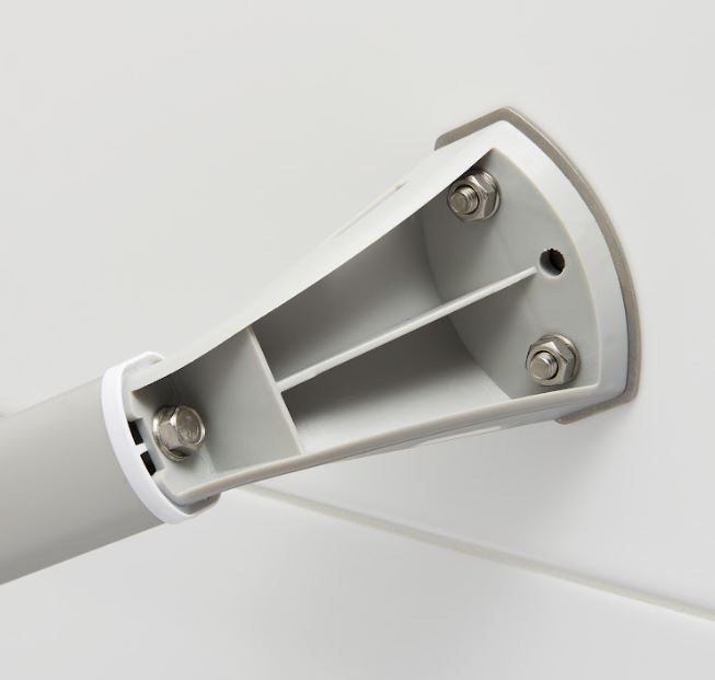 Secucare Wandbeugel lijmbevestiging rvs 2 stuks - Afbeelding 2