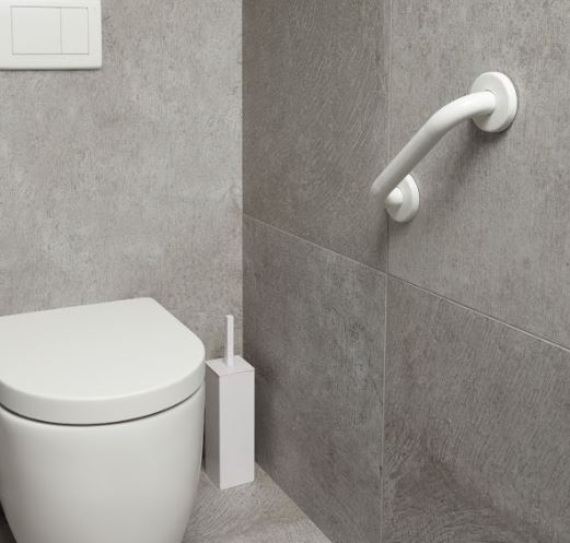 Secucare Wandbeugel 450 mm staal wit - Afbeelding 2