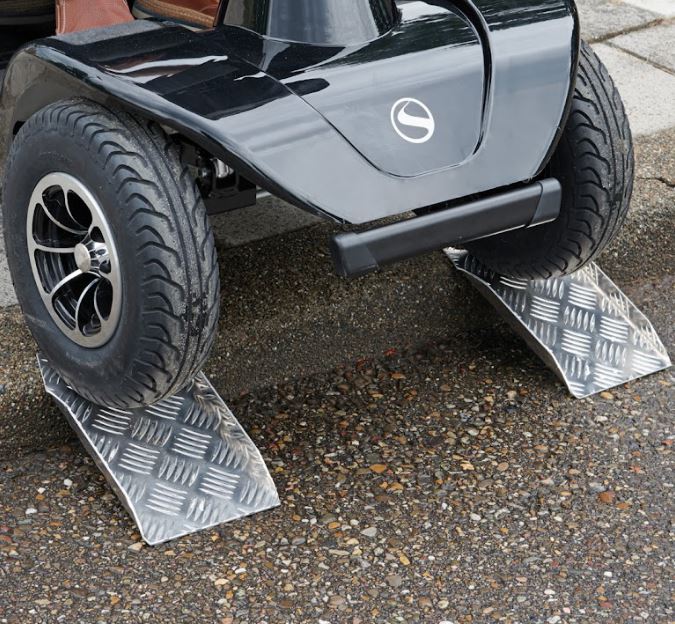 SecuCare Drempelhulp portable 0-100 mm aluminium 2 stuks - Afbeelding 3