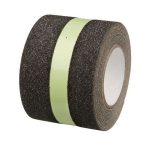 SecuCare anti slip sticker op rol 3 meter zwart/glow in the dark