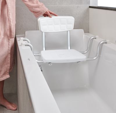 SecuCare badzitje Quattro met rugleuning - Afbeelding 2