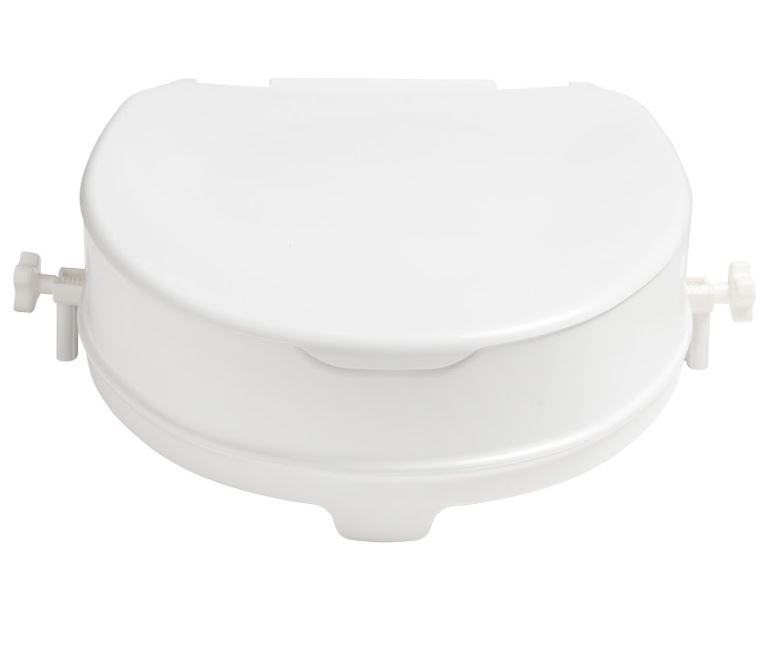 SecuCare toiletverhoger met klep 100 mm - Afbeelding 2