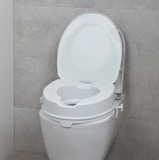 SecuCare toiletverhoger met klep 100 mm - Afbeelding 3