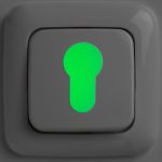 SecuCare glow in the dark markering voor cilinder/schakelaar