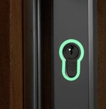SecuCare glow in the dark markering voor cilinder/schakelaar - Afbeelding 2