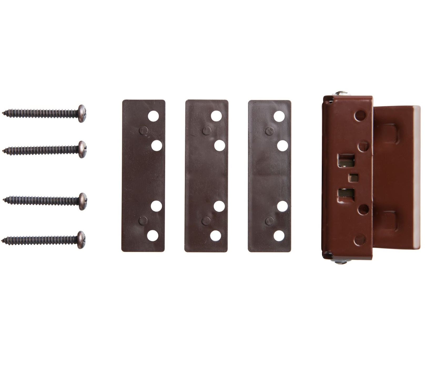 SecuMax draaikiep raamgrendel XL 842 bruin - Afbeelding 4