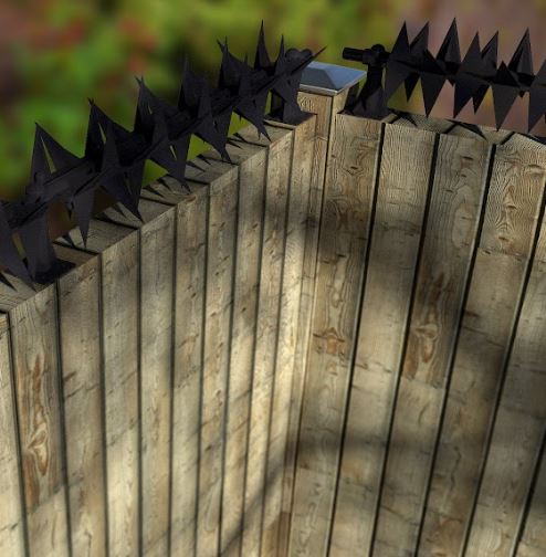 SecuMax Anti klimstrip Pro roller inclusief steunen - Afbeelding 2