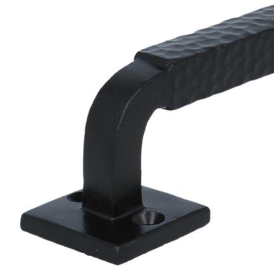 Greep geribbeld 184 mm ijzer zwart - Afbeelding 3