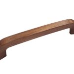 Greep Gotenburg Walnoot gelakt 160 mm