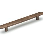 Greep Odense Walnoot gelakt 160 mm