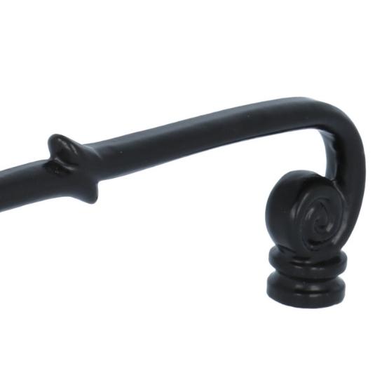 Greep spiraal 141 mm ijzer zwart - Afbeelding 5