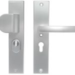 AXA Basic veiligheidsbeslag PC55 SKG3 met kerntrekbeveiliging D-greep/kruk