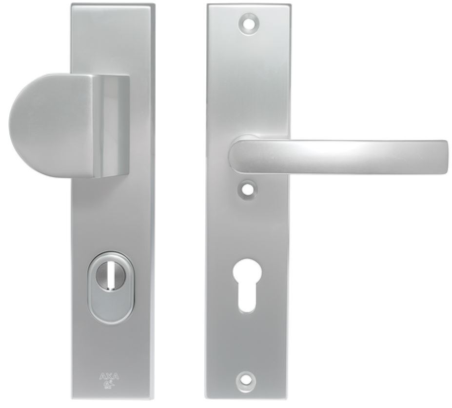 AXA Basic veiligheidsbeslag PC72 SKG3 met kerntrekbeveiliging D-greep/kruk