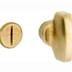 WC olive 5-8 mm Piatto messing antiek