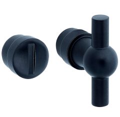 WC olive 5-8 mm Chemin de Fer mat zwart