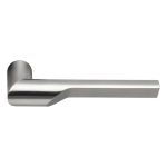 Deurklink RIVIO by Gensler GL101-ZR zonder rozet mat rvs