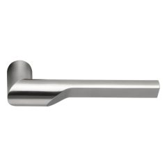 Deurklink RIVIO by Gensler GL101-ZR zonder rozet mat rvs