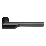 Deurklink RIVIO by Gensler GL101-ZR zonder rozet pvd mat zwart