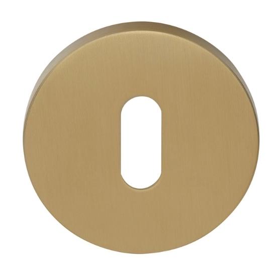 Sleutelplaatje RIVIO by Gensler GLN53 pvd mat goud