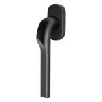 Draaikiepgarnituur RIVIO by Gensler GL100-DK-O rechts pvd mat zwart