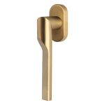 Draaikiepgarnituur RIVIO by Gensler GL101-DK-O rechts pvd mat goud