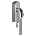 Draaikiepgarnituur RIVIO by Gensler GL100-DKLOCK-O links mat rvs