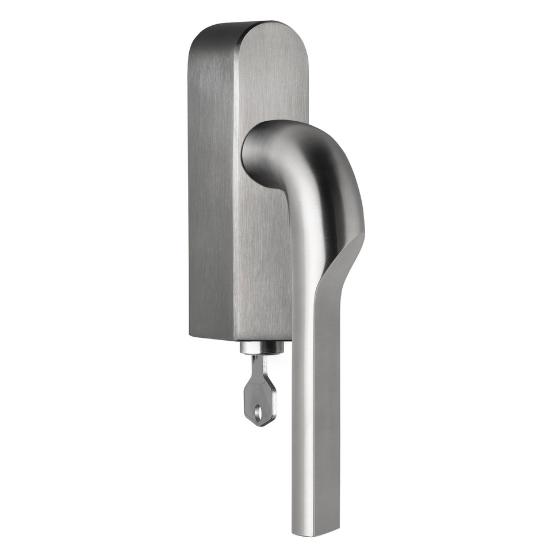 Draaikiepgarnituur RIVIO by Gensler GL100-DKLOCK-O links mat rvs