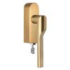 Draaikiepgarnituur RIVIO by Gensler GL101-DKLOCK-O links pvd mat goud