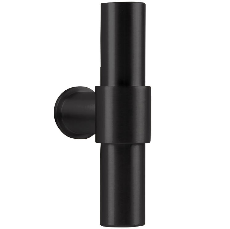 Deurklink PIET BOON PBT20-ZR zonder rozet pvd mat zwart