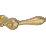 Deurklink Barock messing antiek