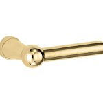 Deurklink Chemin de Fer 100mm messing ongelakt