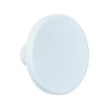 Knop zamak 41 mm wit
