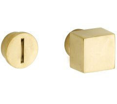 WC olive 5-8 mm Bauhaus messing ongelakt