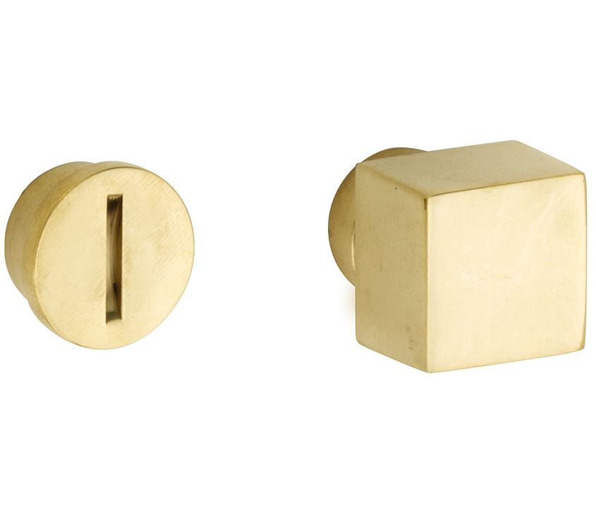 WC olive 5-8 mm Bauhaus messing gelakt