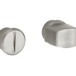 WC olive 5-8 mm Dual mat nikkel ongelakt