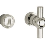 WC olive 5-8 mm Chemin de Fer glans nikkel