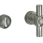 WC olive 5-8 mm Chemin de Fer mat nikkel ongelakt